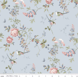 Anne of Green Gables - Floral with Birds - Sky